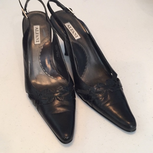 Alfani Shoes - Alfani Pointed toe slingback heeled shoe